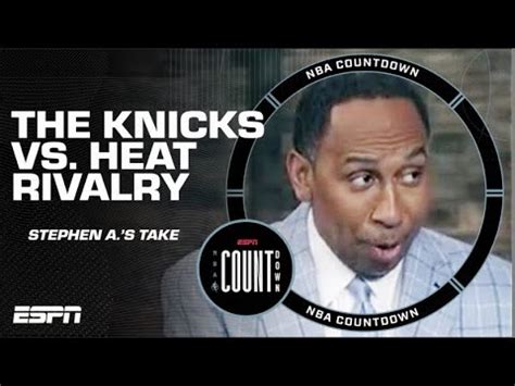 Stephen A. EXPLAINS why the Knicks vs. Heat rivalry .